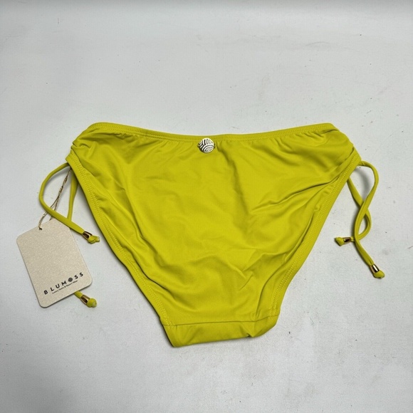 NEW BLUMOSS CARENA HALTER HIPSTER BOTTOM ONLY - LIME YELLOW XS - Picture 13 of 13